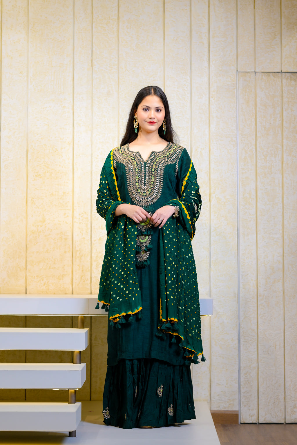 Jacket Anarkali Set